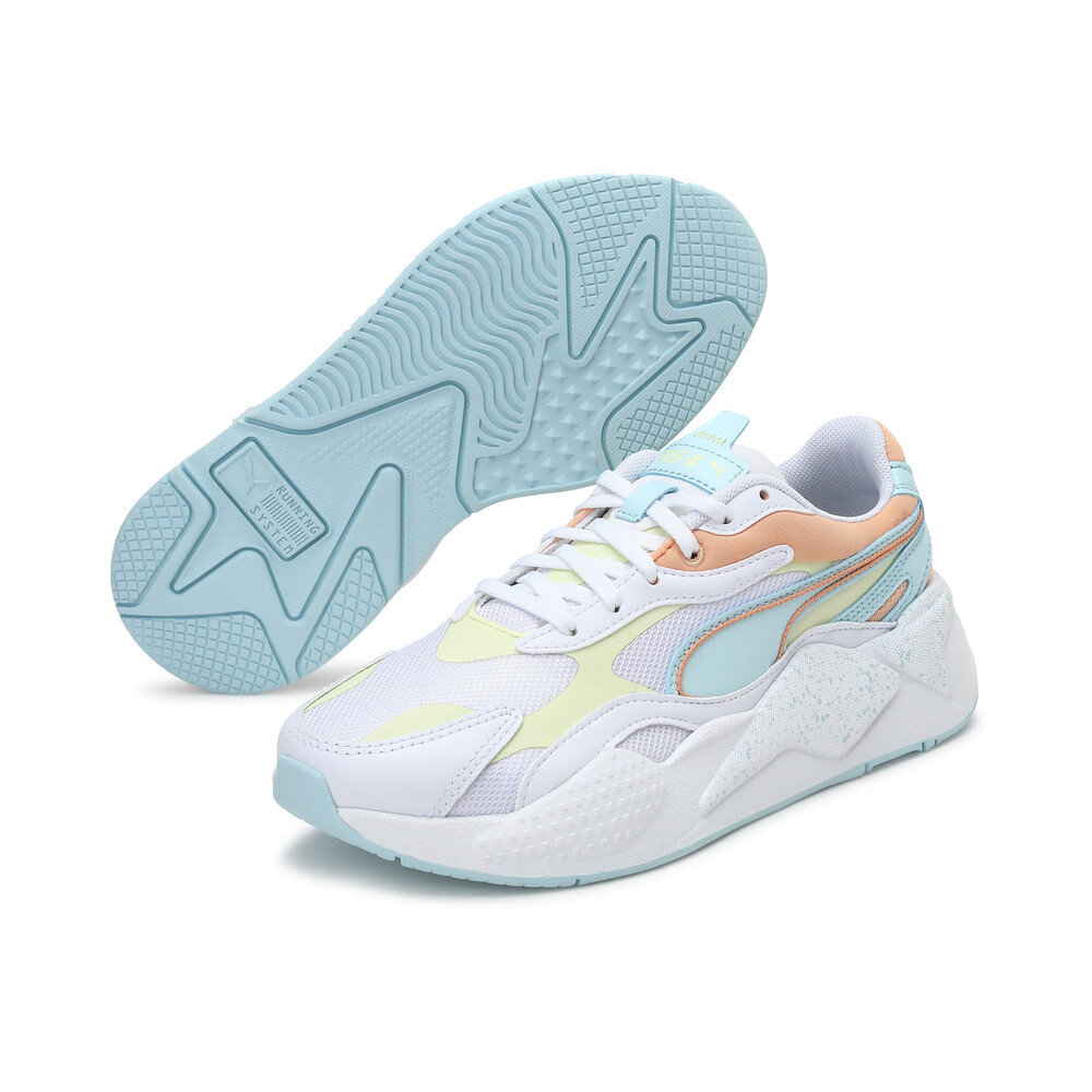 

PUMA - female - Кроссовки RS-X³ Pastel Mix Women's Trainers – Puma White-Yellow Pear-Peach –, Белый