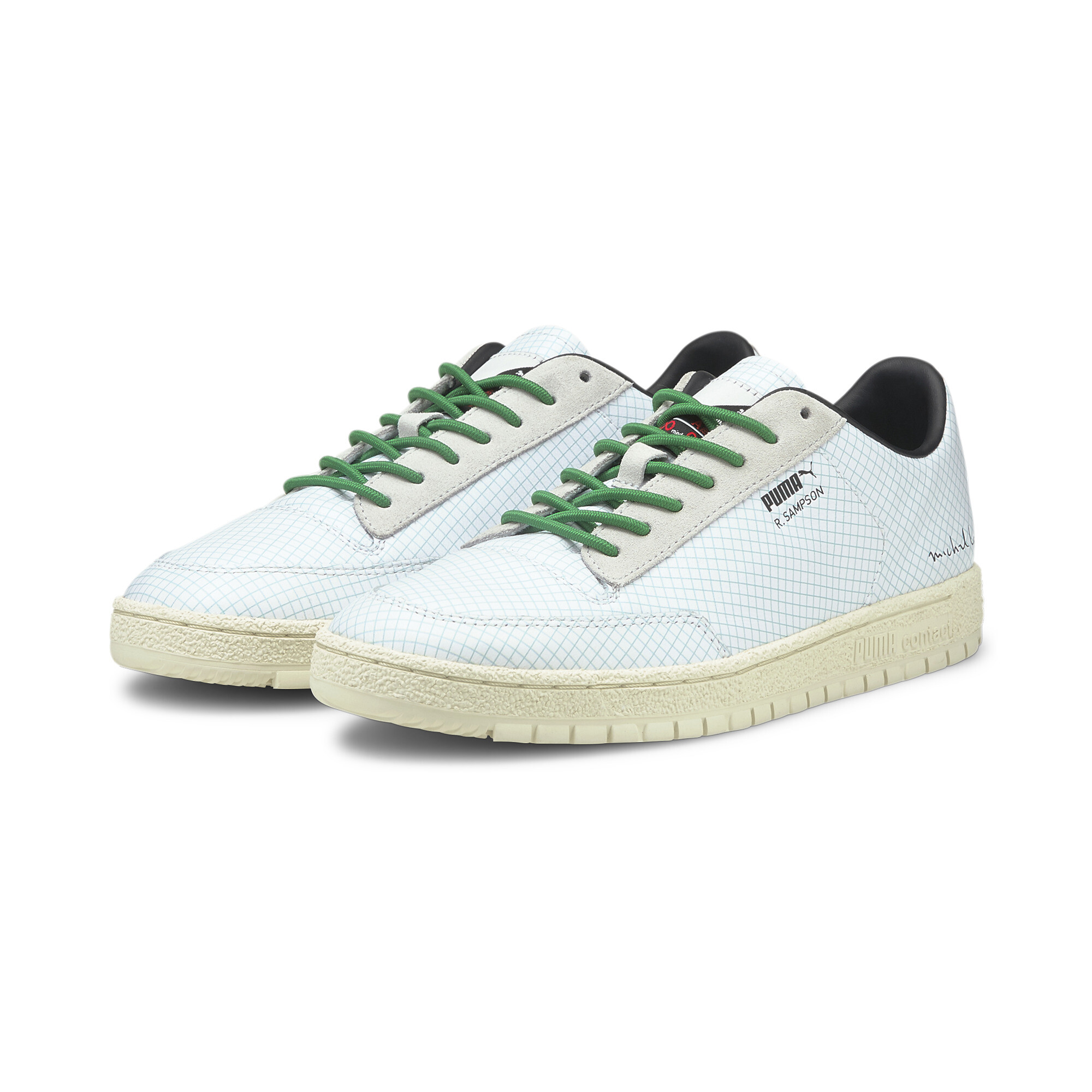 【プーマ公式通販】 プーマ PUMA x MICHAEL LAU ラルフ サンプソン 70 ローカット スニーカー ユニセックス ユニセックス Puma White-Amazon Green ｜PUMA.com