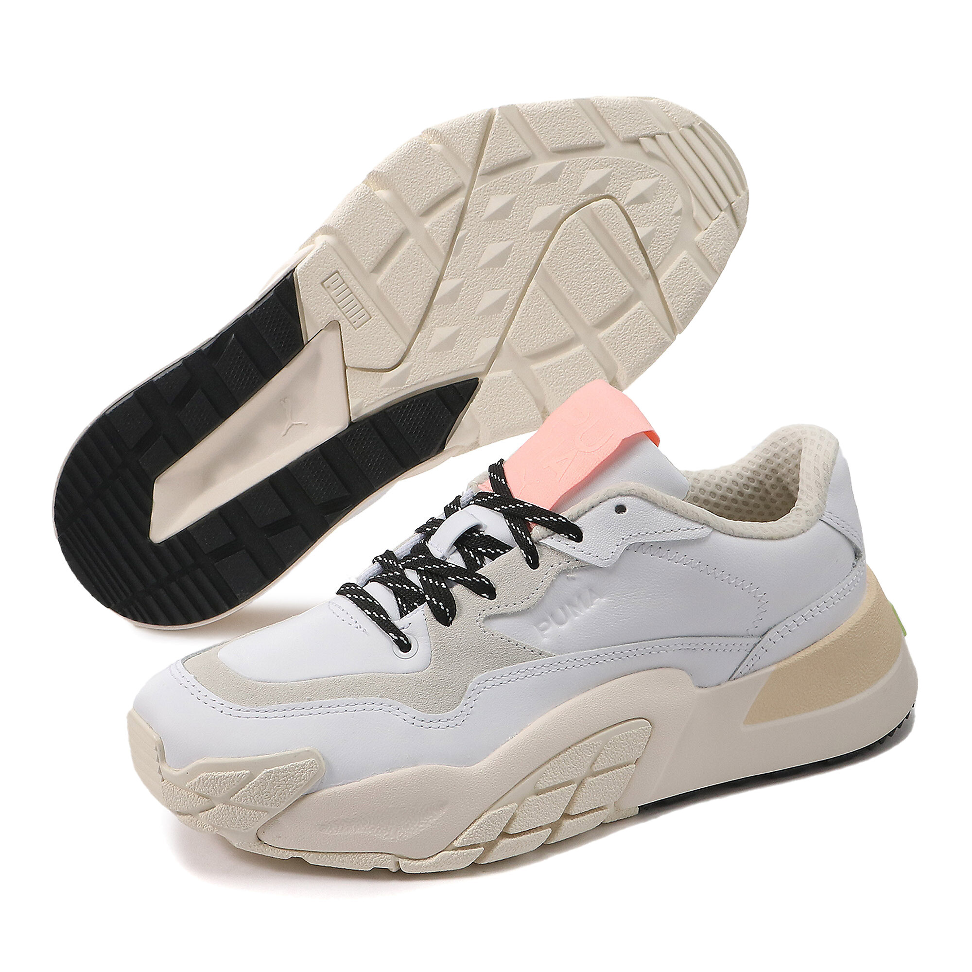 【プーマ公式通販】 プーマ ヒドラ インフューズ ウィメンズ スニーカー ウィメンズ Puma Wht-Whispr Wht-Puma Blk ｜PUMA.com