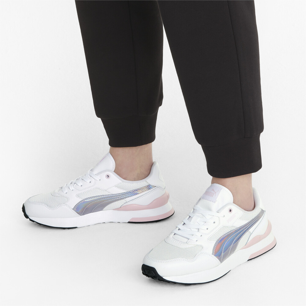 

PUMA - female - Кроссовки R78 FUTURE Iridescent Women's Trainers – Puma White-Pink Lady –, Белый