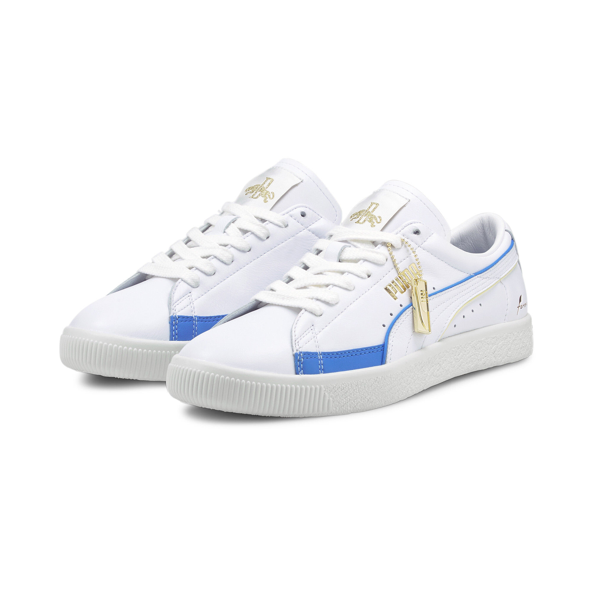 【プーマ公式通販】 プーマ バスケット ルドルフ ダスラー レガシー ビンテージ ユニセックス ユニセックス PumaWhite-IbizaBlue-VapGray ｜PUMA.com