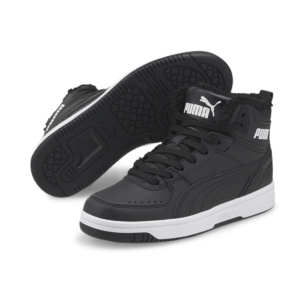 фото Детские кеды rebound joy fur youth trainers puma