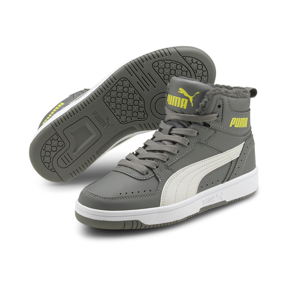 фото Детские кеды rebound joy fur youth trainers puma