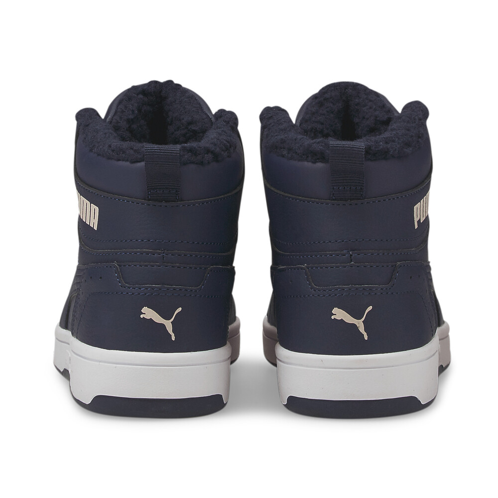 фото Детские кеды rebound joy fur youth trainers puma