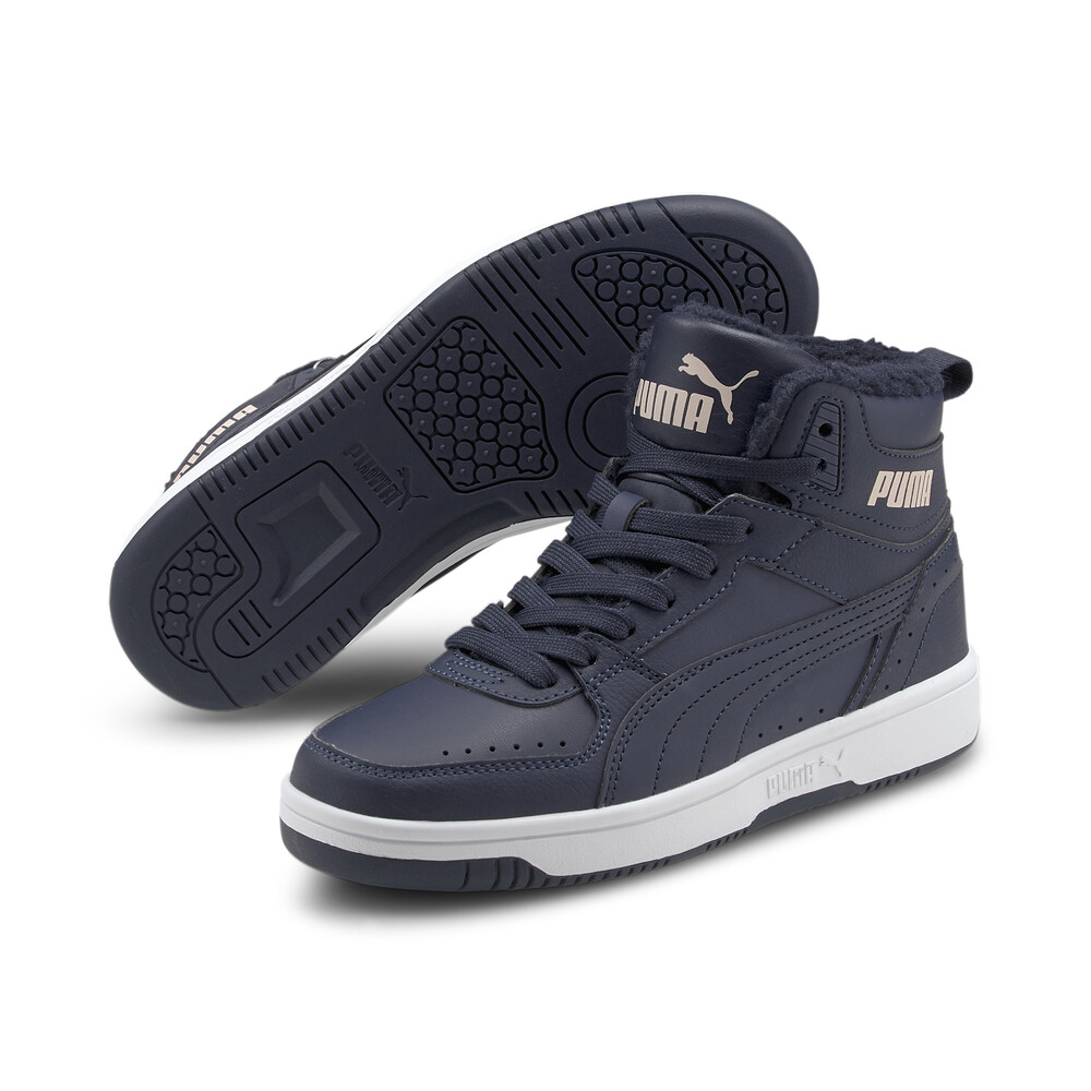 фото Детские кеды rebound joy fur youth trainers puma