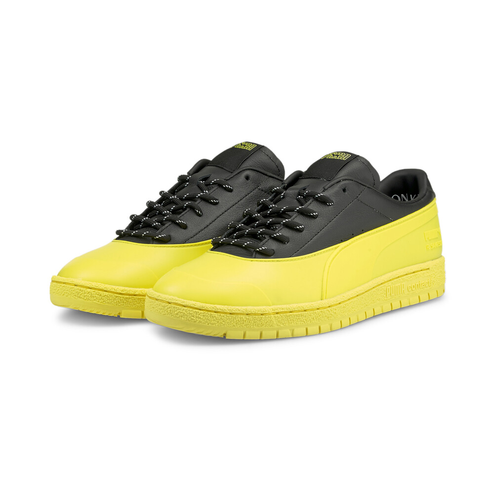 PUMA x MAISON KITSUNÉ Ralph Sampson 70 Sneakers | Yellow - PUMA