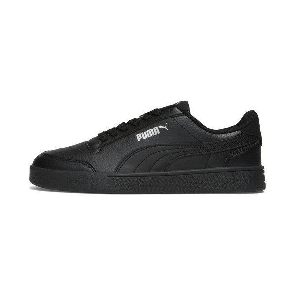 Puma Shuffle Big Kids' Sneakers In Black- Black- Silver