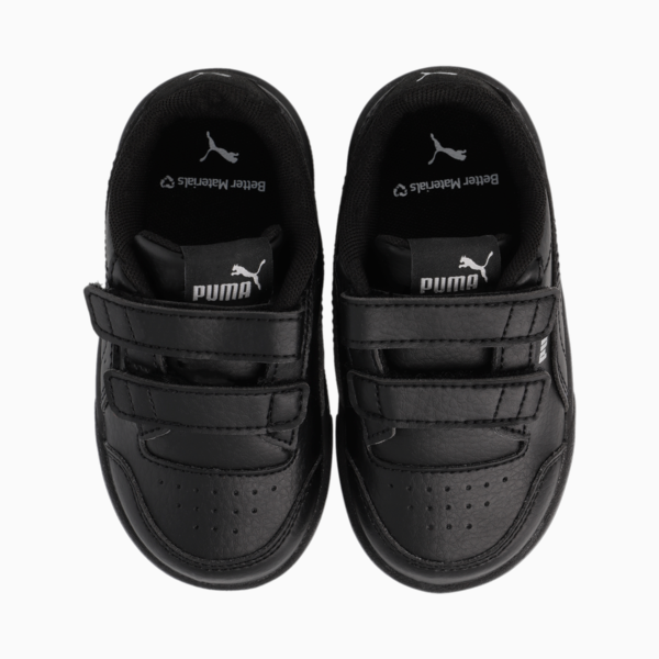 Shuffle V Babies' Trainers, Puma Black-Puma Black-Puma Silver, large-ZAF
