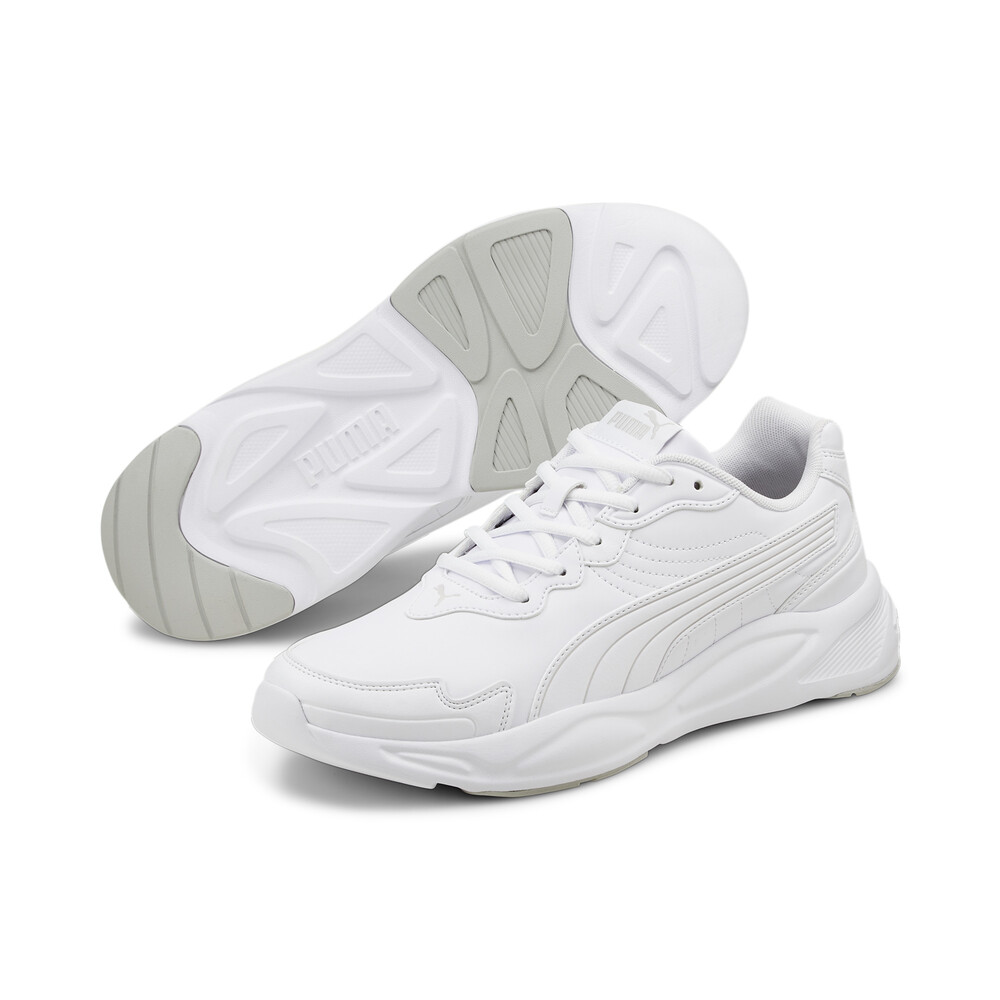 

PUMA - Кроссовки '90s Runner Nu Wave Trainers – Puma White-White-Gray Violet –, Белый