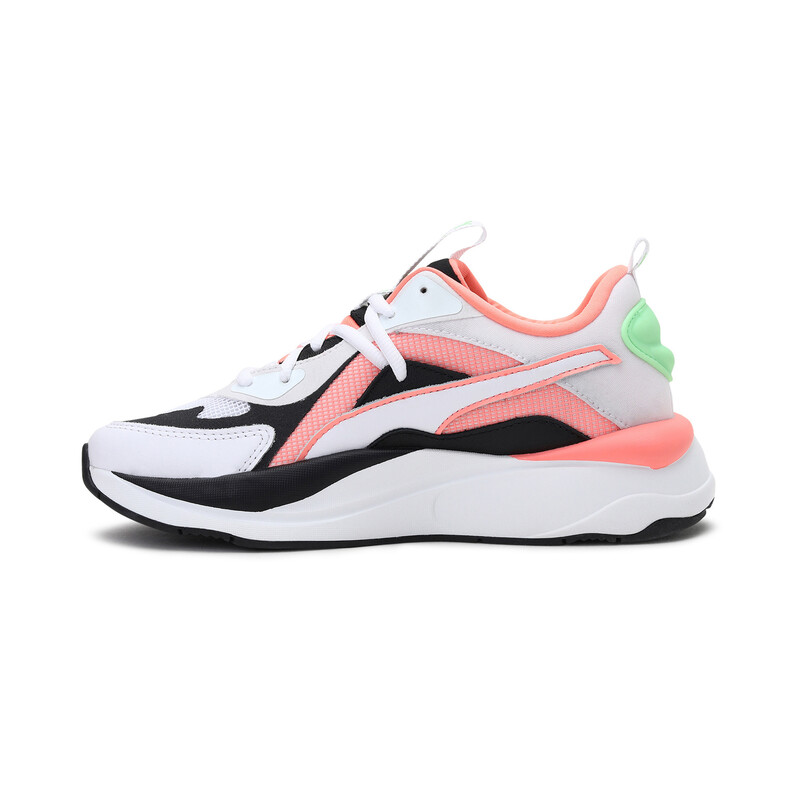 

Women's PUMA RS-Curve Sneakers, White/gray/green