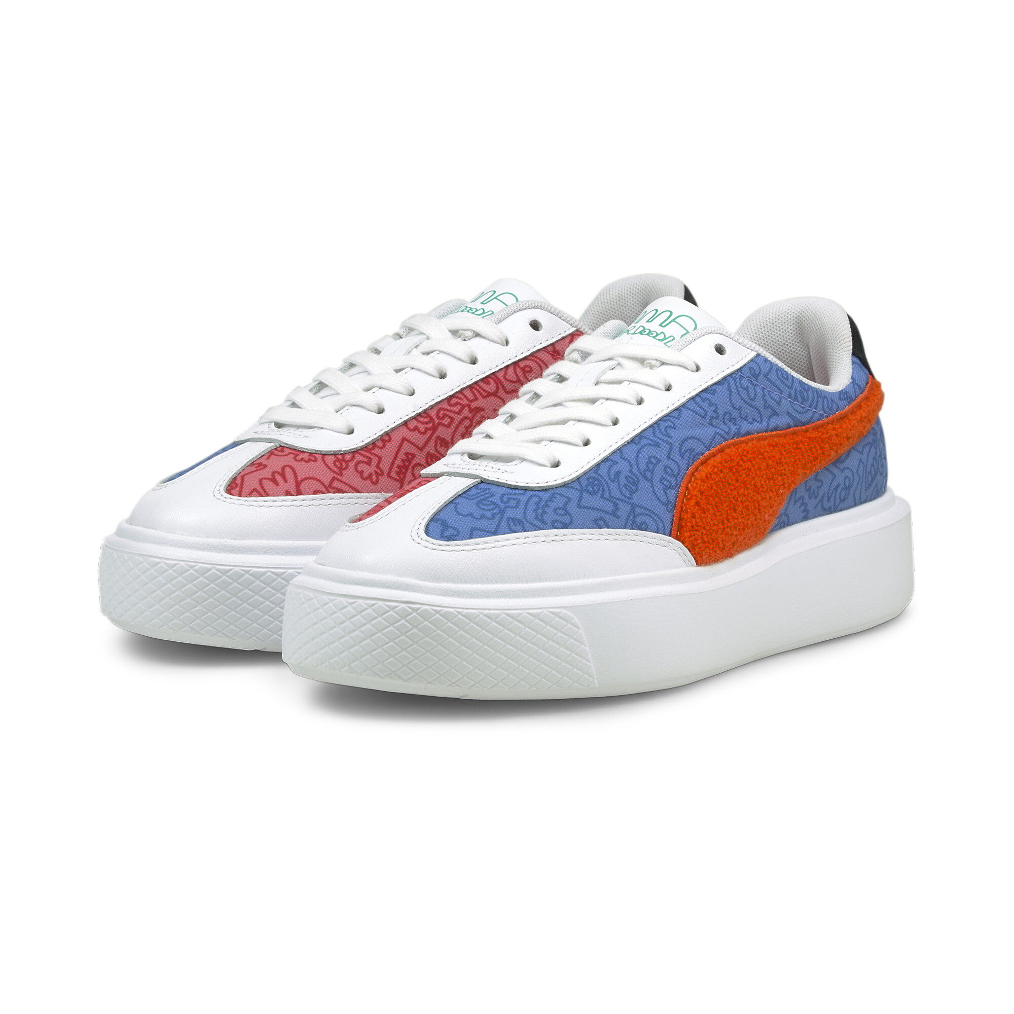 【プーマ公式通販】 プーマ PUMA x MR DOODLE オスロ マヤ ウィメンズ スニーカー ウィメンズ Ultramarine-American Beauty ｜PUMA.com