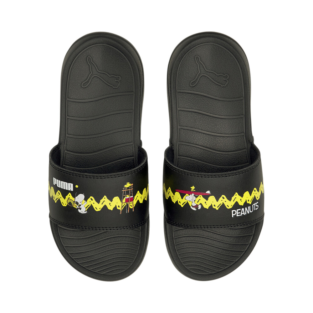 фото Детские шлепанцы puma x peanuts popcat 20 kids' sandals