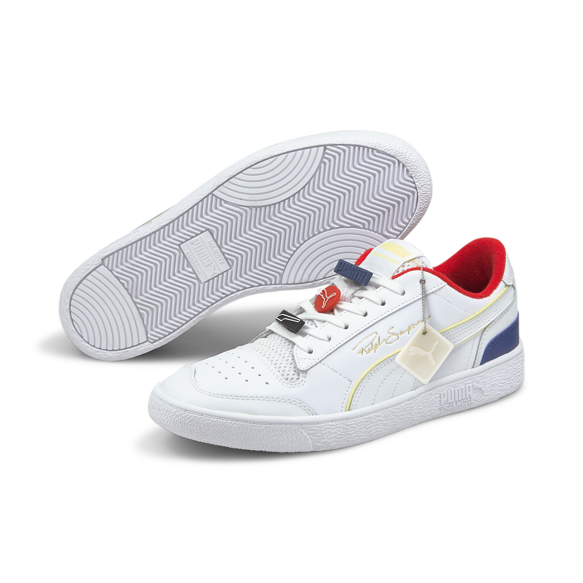 【プーマ公式通販】 プーマ ラルフ サンプソン ロウ DECOR8 スニーカー ユニセックス ユニセックス Puma White-Yellow Pear ｜PUMA.com