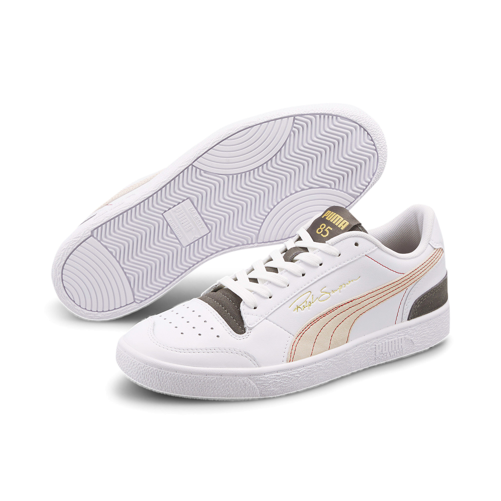 【プーマ公式通販】 プーマ ラルフ サンプソン ロウ DECADES ユニセックス スニーカー ユニセックス Puma White-Eggnog-CASTLEROCK ｜PUMA.com