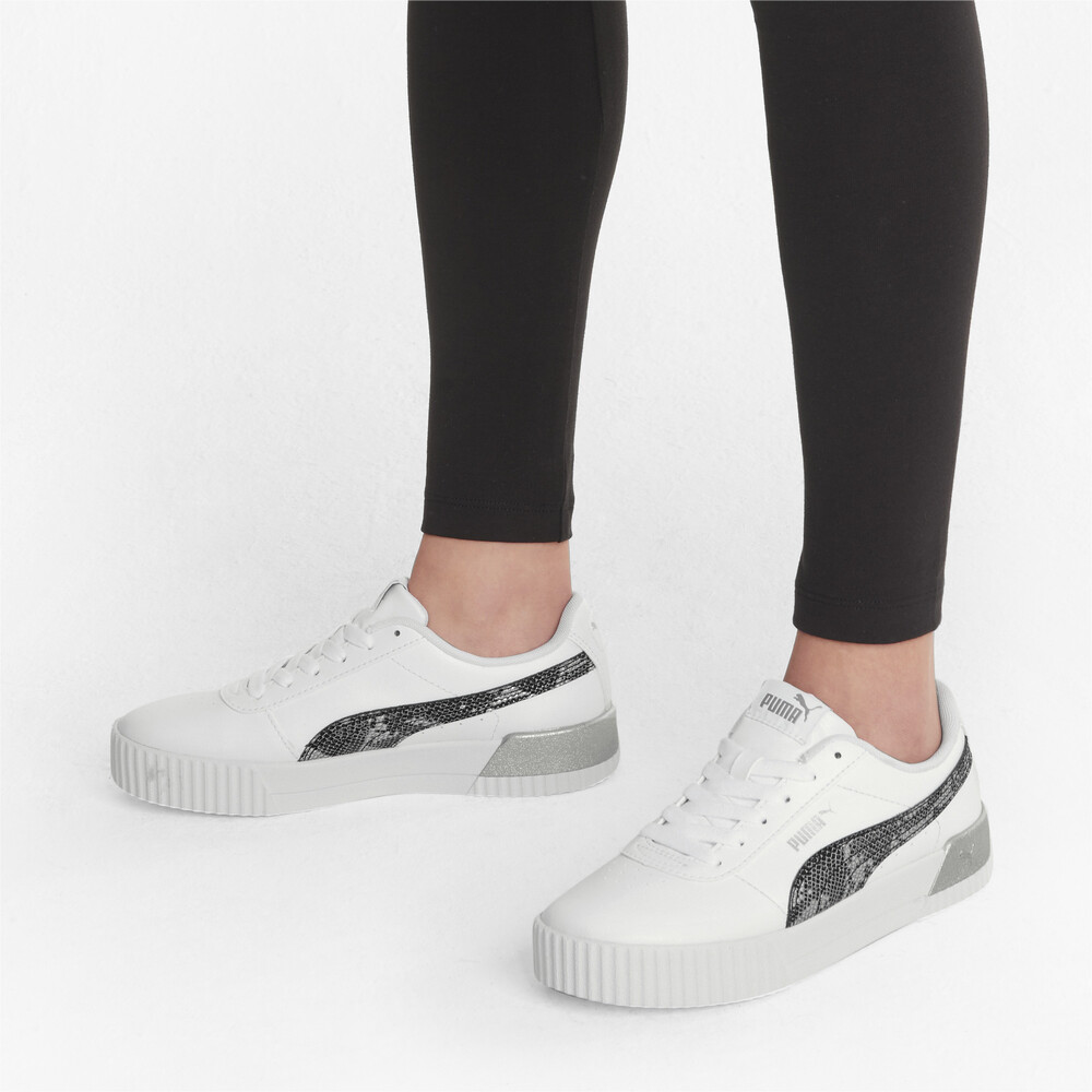 

PUMA - female - Кеды Carina Untamed Women's Trainers – Puma White-Puma Silver –, Белый
