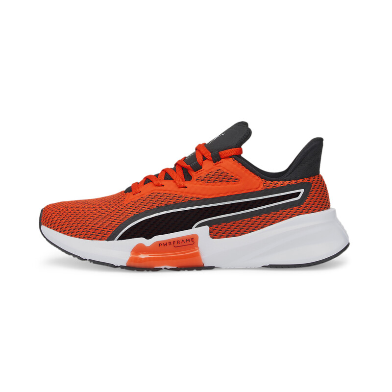 

Men's PUMA PWRFrame Training Shoes, Black/red