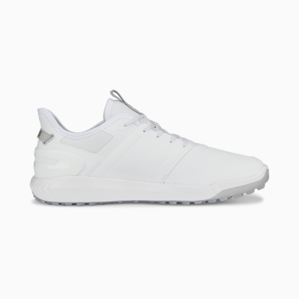 IGNITE ELEVATE Golf Shoes Men, PUMA White-PUMA Silver, large-ZAF
