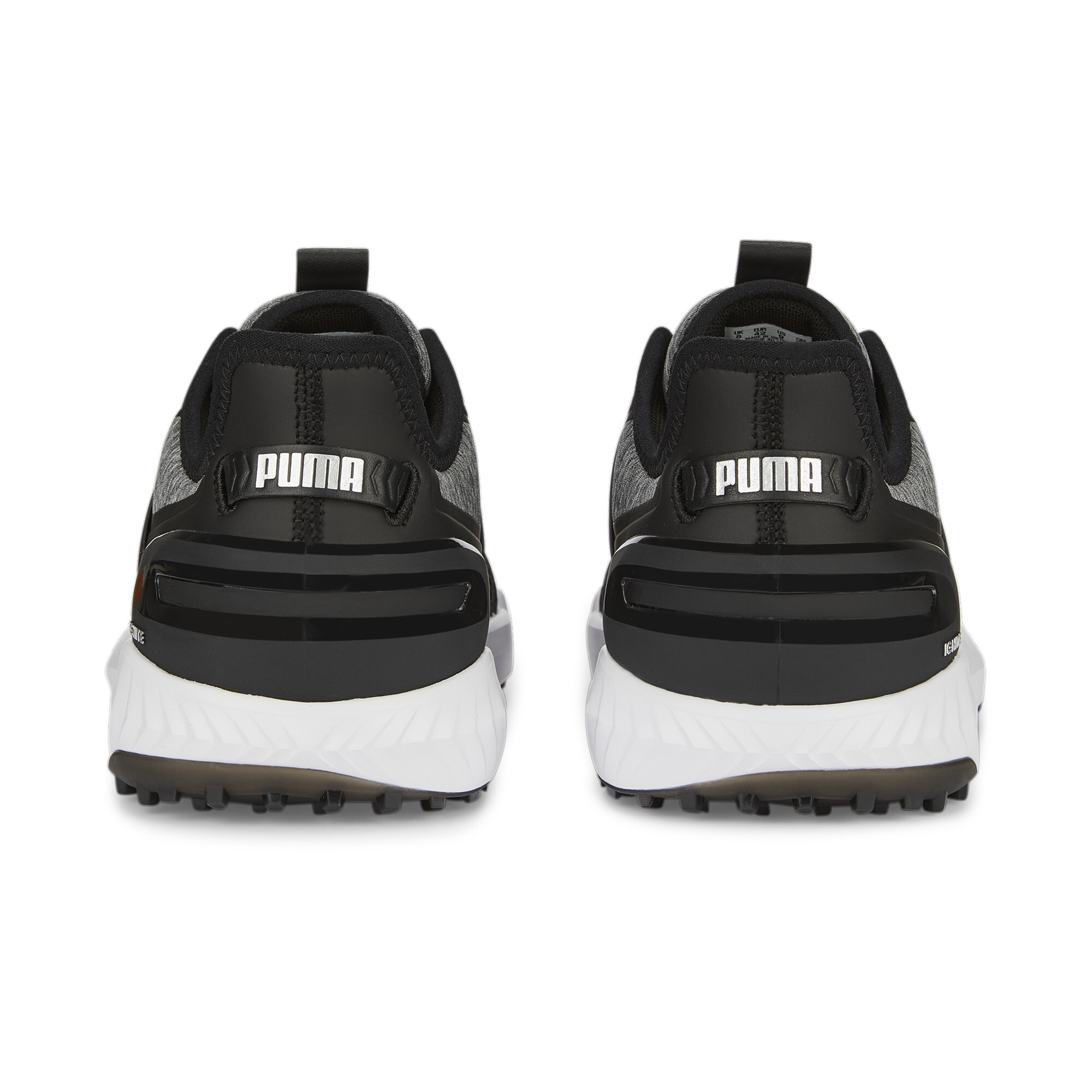 Men's Puma IGNITE ELEVATE Golf Shoes, Black, Size 39, Shoes