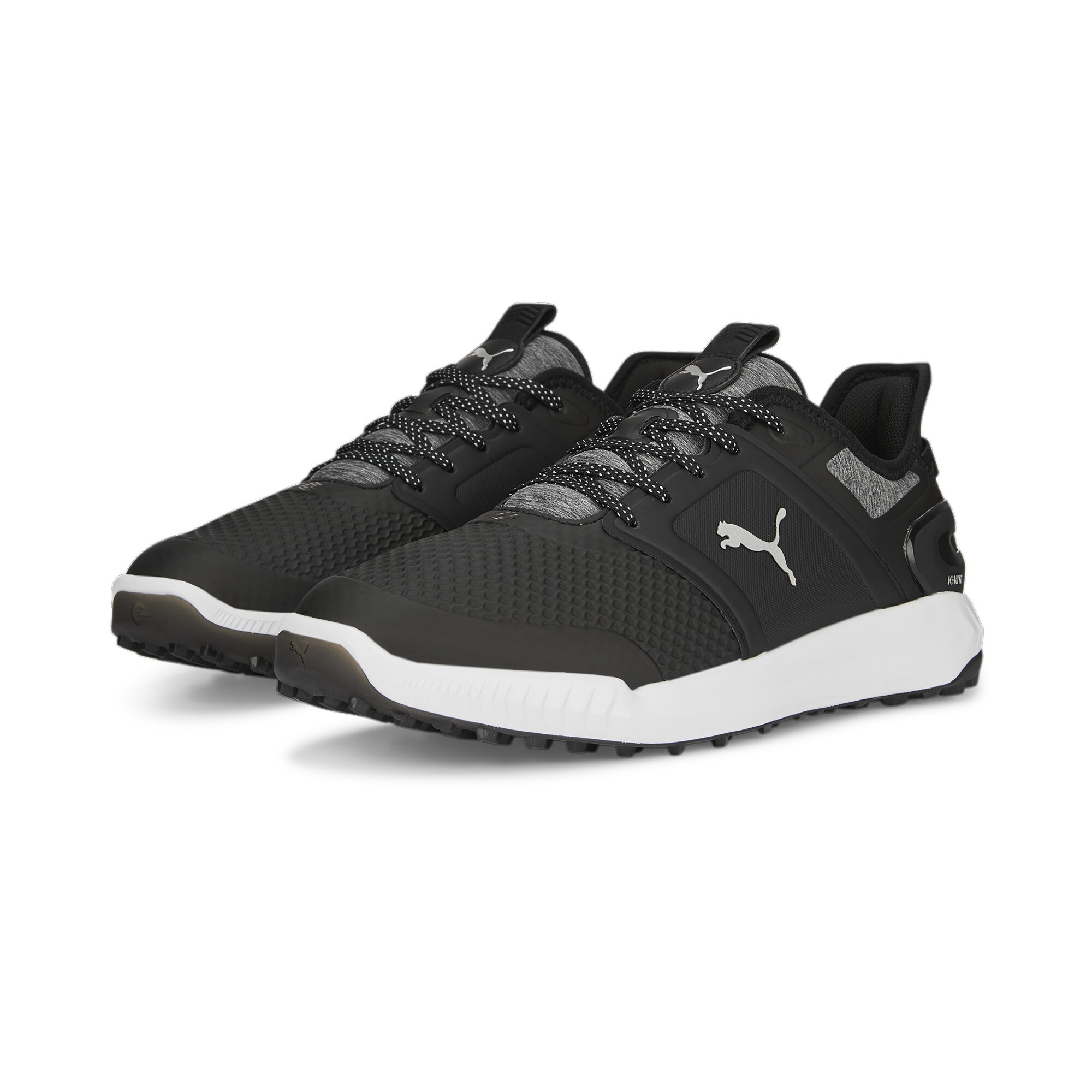  プーマ メンズ ゴルフ イグナイト エレベート ラバーソール スパイクレス シューズ メンズ Puma Black-PUMA Silver ｜PUMA.com