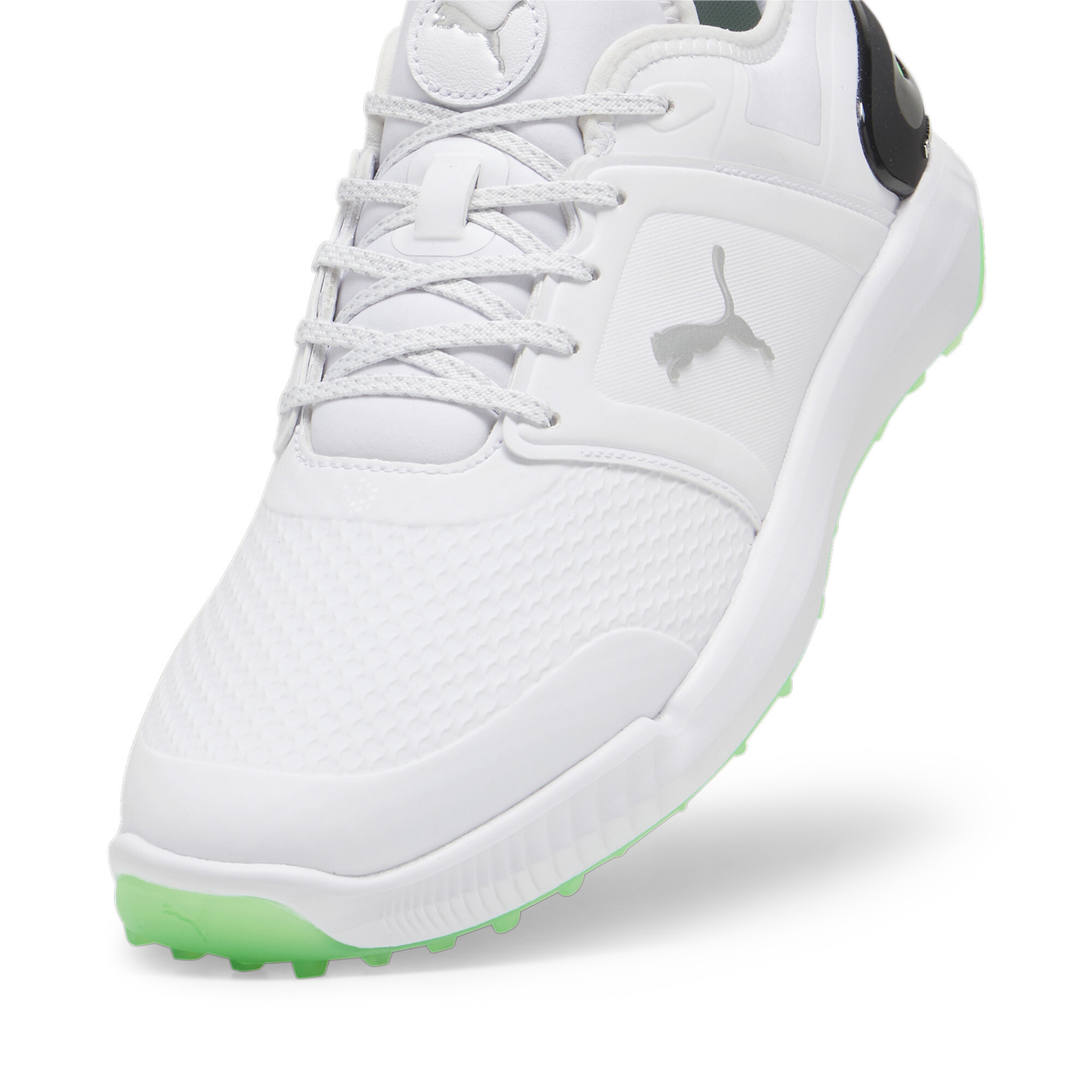 Men's Puma IGNITE ELEVATE Golf Shoes, White, Size 39, Shoes