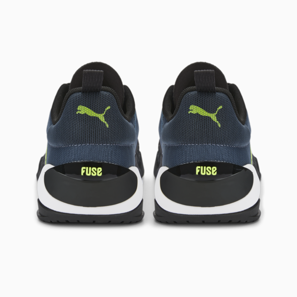 Fuse 2.0 Men's Training Shoes, Puma Black-Evening Sky-Lime Squeeze, large-ZAF