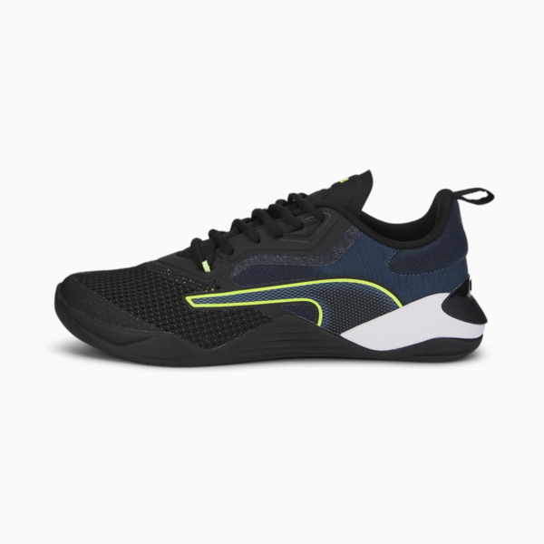 Zapatillas de training para hombre Fuse 2.0, Puma Black-Evening Sky-Lime Squeeze, large-ARG