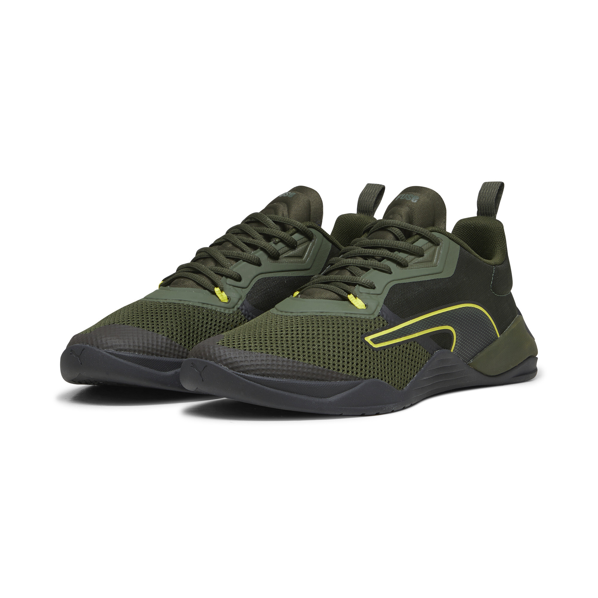 Men's PUMA Fuse 2. 0 Training Shoes In Green, Size EU 40