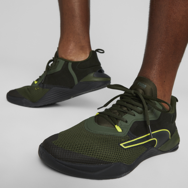 Fuse 2.0 Men's Training Shoes, Myrtle-PUMA Black-Yellow Burst, large-ZAF