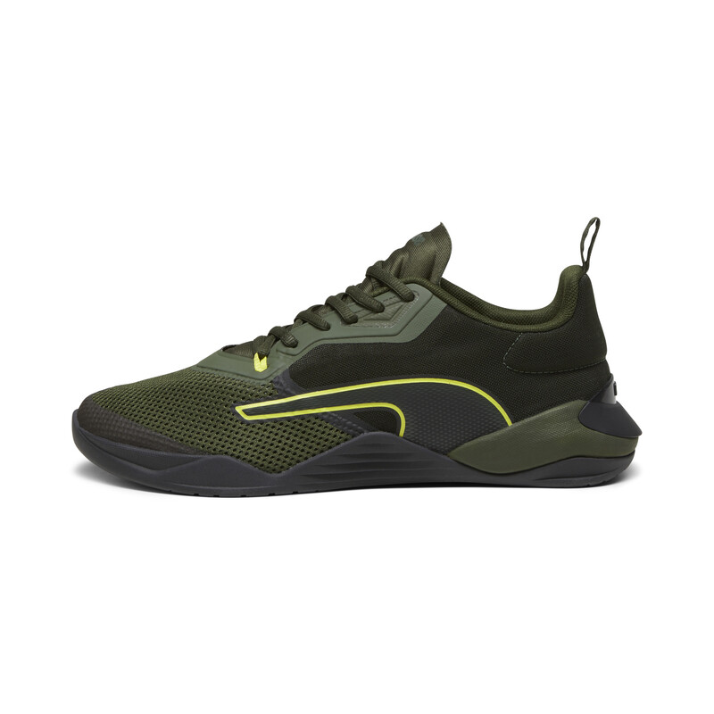 Puma yellow and black shoes on sale