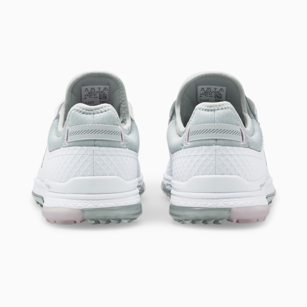PROADAPT ALPHACAT Women's Golf Shoes, Puma White-Puma Silver-Pink Lady, large-ZAF