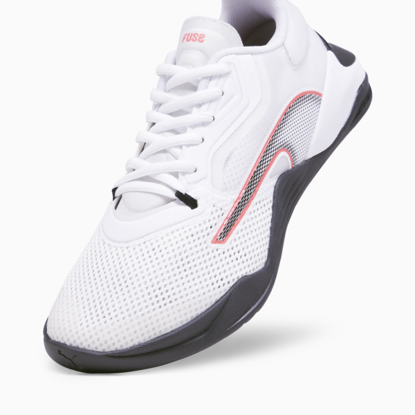 Fuse 2.0 Women's Training Shoes, PUMA White-Fire Orchid-PUMA Black, large-ZAF