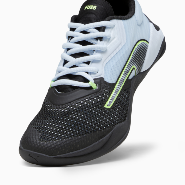 Fuse 2.0 Women's Training Shoes, PUMA Black-Icy Blue-Speed Green, large-ZAF