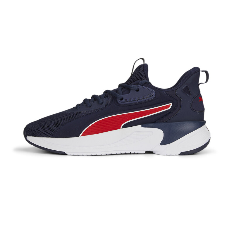 

Men's PUMA SOFTRIDE Premier Running Shoes, White/red/blue