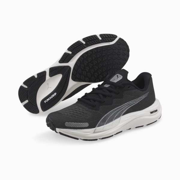 Zapatillas de running para mujer Velocity Nitro 2, Puma Black-Puma White, large-ARG