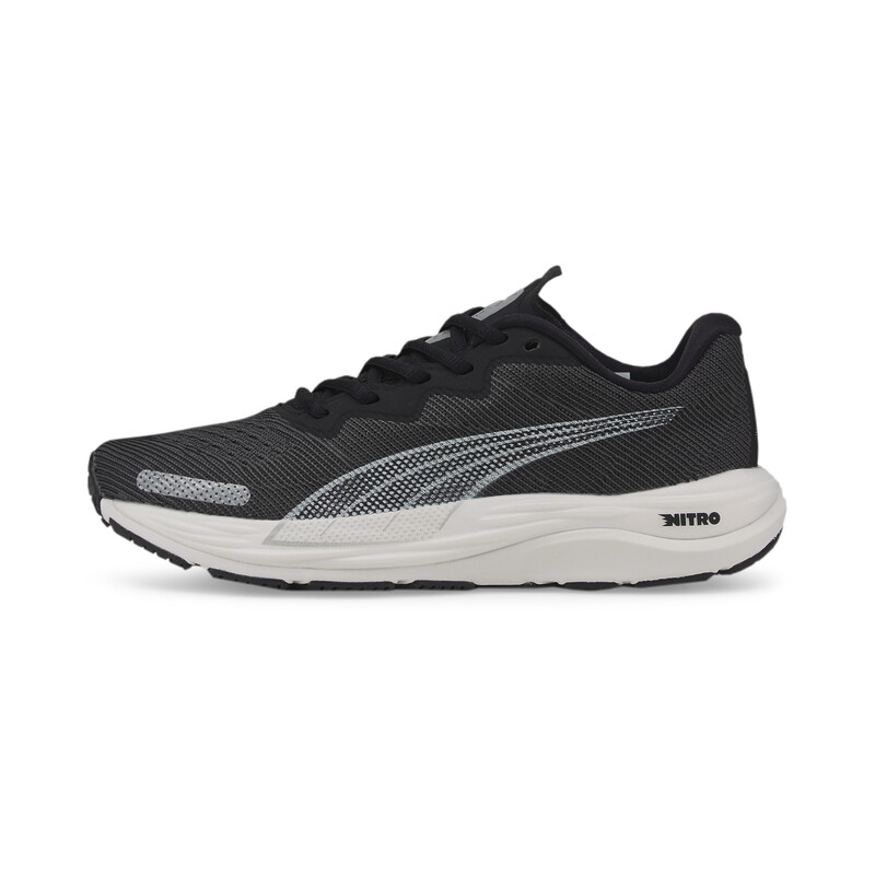 Women's PUMA Velocity NITRO 2 Running Shoes in White/Black size UK 4.5