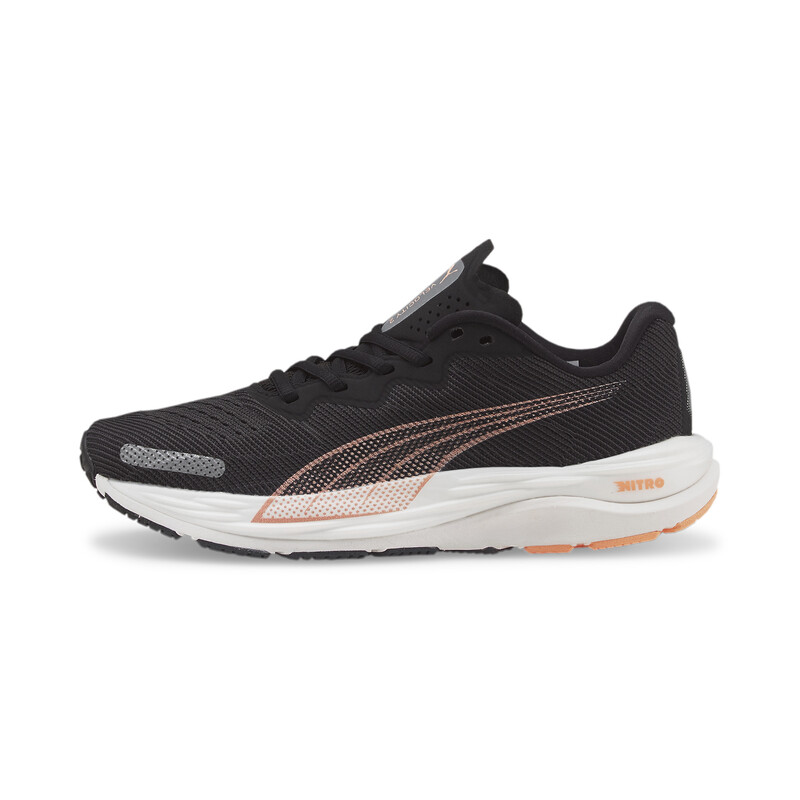 

Women's PUMA Velocity NITRO 2 Running Shoes, Black/red