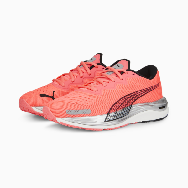 Zapatillas de running para mujer Velocity Nitro 2, Sunset Glow-Puma Black, large-ARG