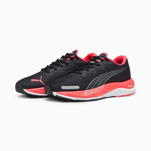 Velocity NITRO™ 2 Women's Running Shoes, PUMA Black-Fire Orchid, large-ZAF