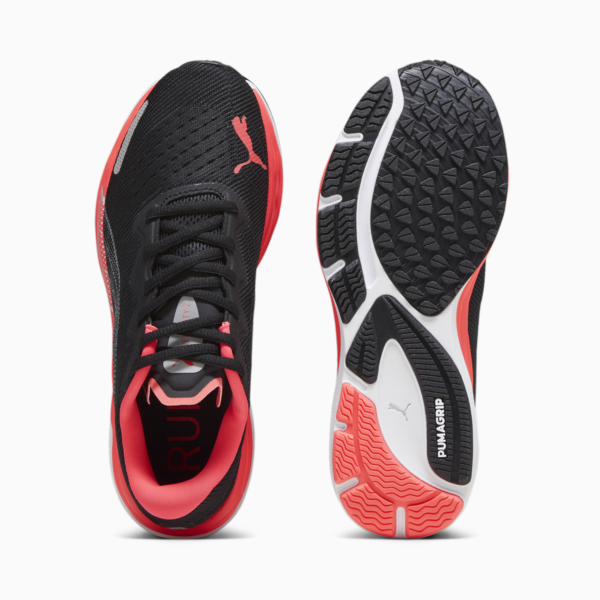 Velocity NITRO™ 2 Women's Running Shoes, PUMA Black-Fire Orchid, large-ZAF