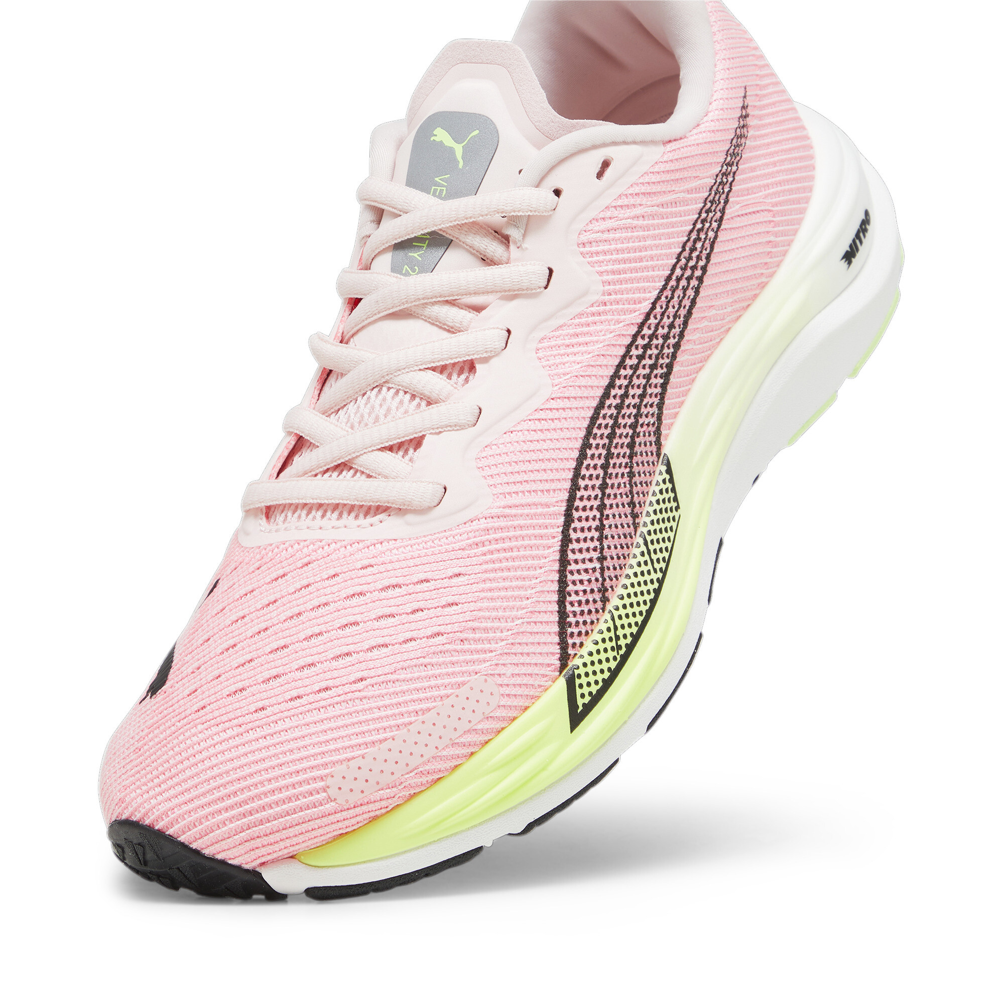 Women's PUMA Velocity NITRO™ 2 Running Shoes In Pink, Size EU 37