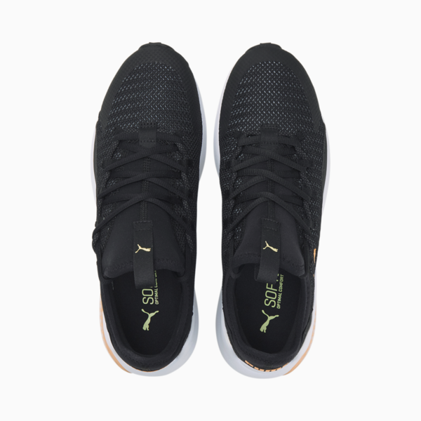Cell Vive Sneakers, Puma Black-Neon Citrus, large-ZAF