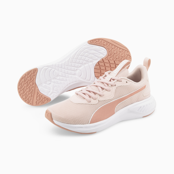 Incinerate Running Shoes, Chalk Pink-Rosette, large-MEX