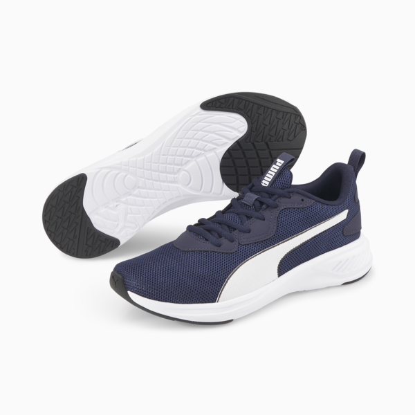 Incinerate Running Shoes, Peacoat-Puma White, large-ZAF