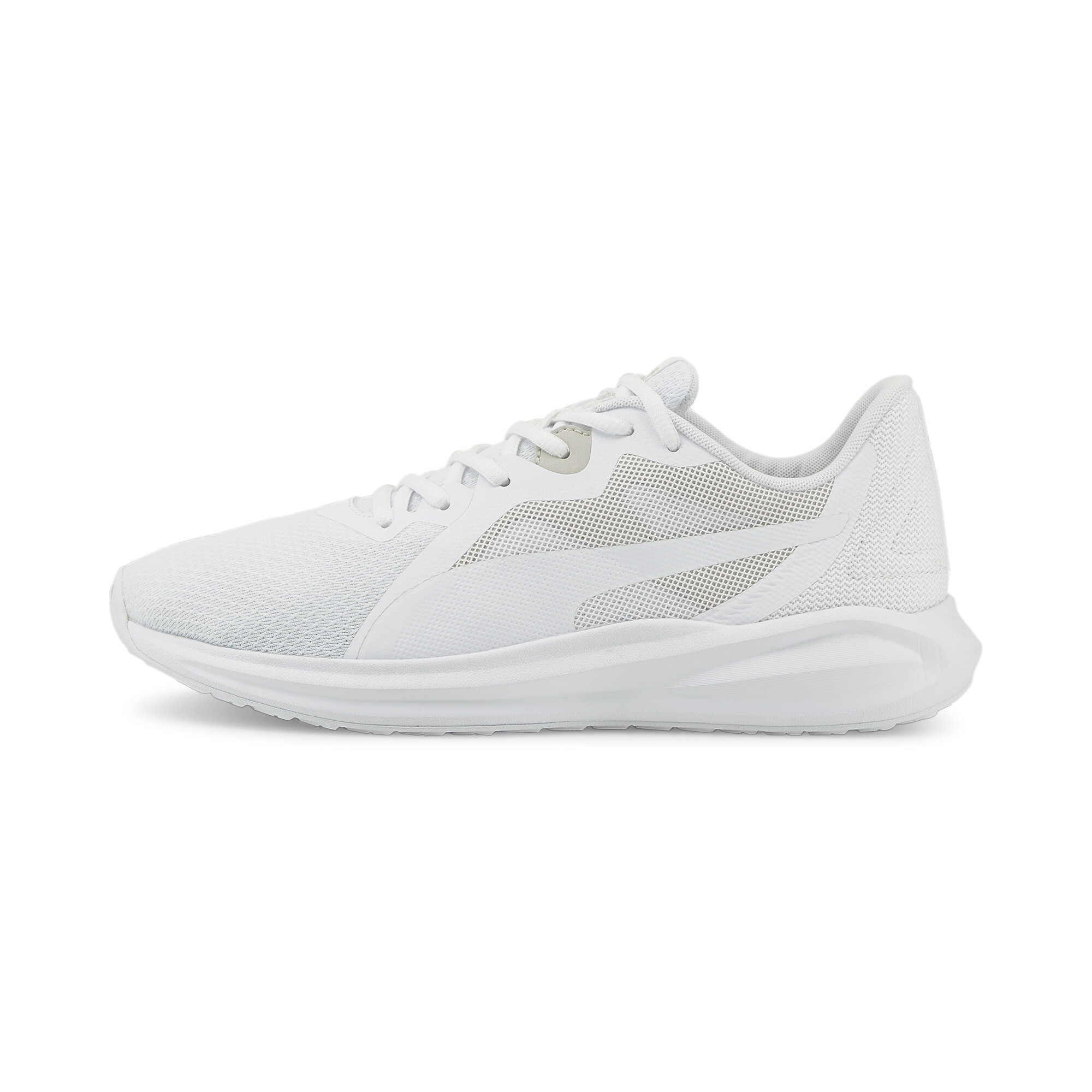 Men's PUMA Twitch Runner Running Shoes In White, Size EU 40