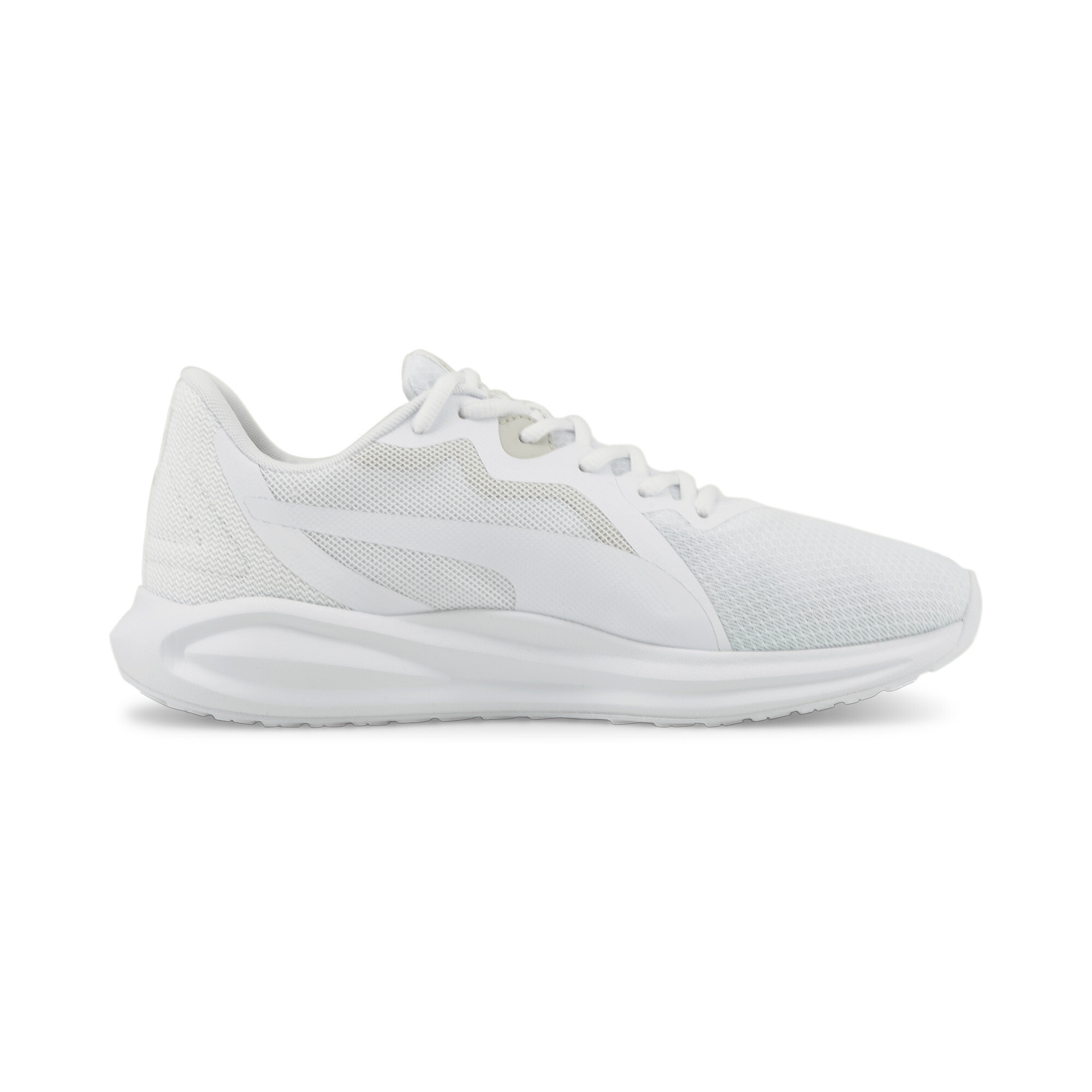 Men's PUMA Twitch Runner Running Shoes In White, Size EU 40