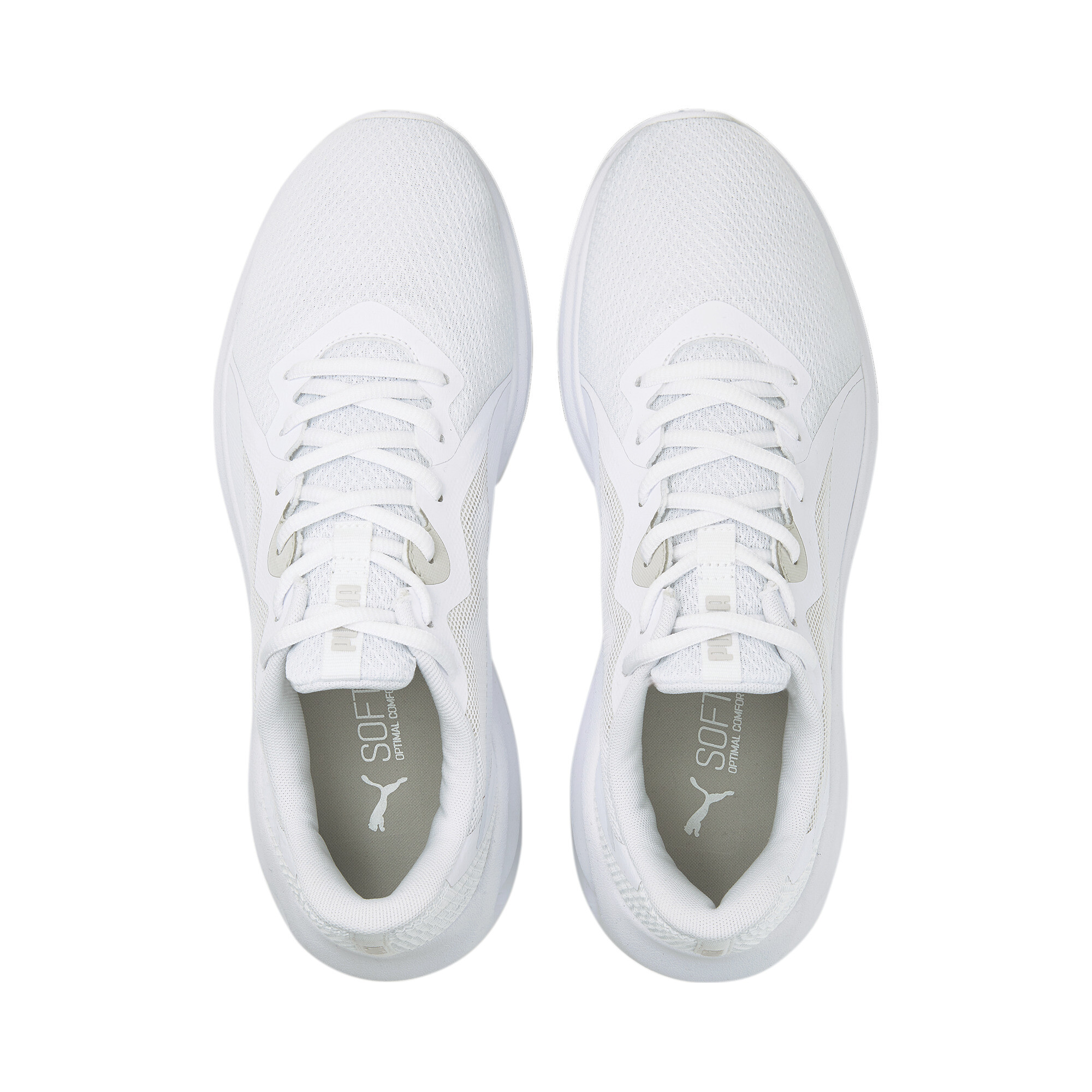 Men's PUMA Twitch Runner Running Shoes In White, Size EU 41