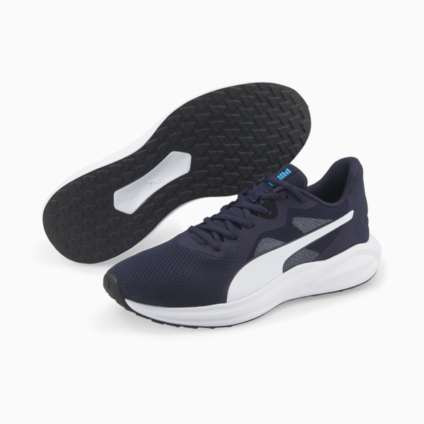 Twitch Runner Running Shoes, Peacoat-Puma White, large-ZAF