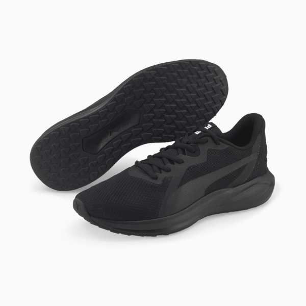 Twitch Runner Running Shoes, Puma Black-Puma Black, large-MEX