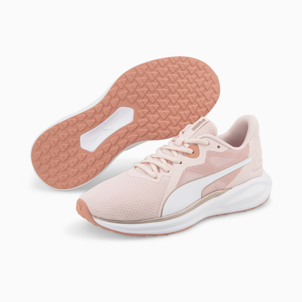 Twitch Runner Running Shoes, Chalk Pink-Puma White, large-ZAF