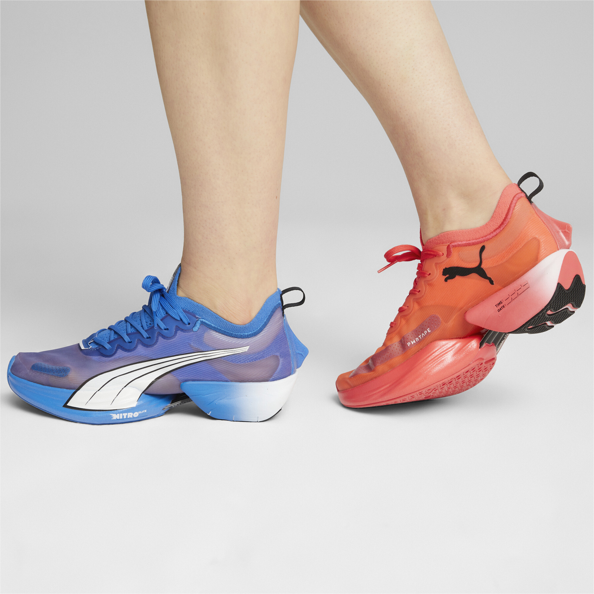 Women's PUMA Fast-R NITRO Elite Running Shoes In Red, Size EU 40.5